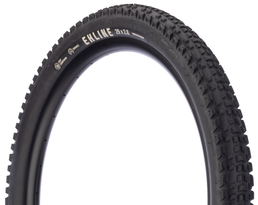 Teravail Ehline Tire - 29 x 2.8 Tubeless Folding Black Durable Fast Compound