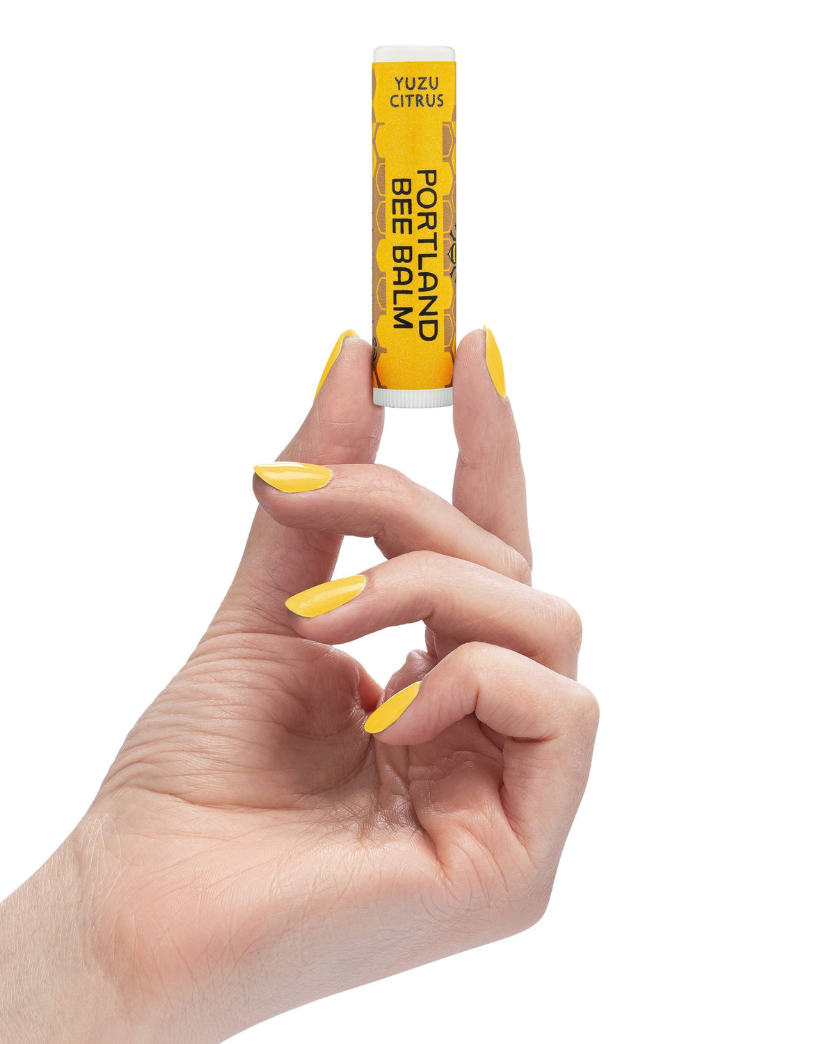 Portland Bee Balm - Yuzu Citrus Beeswax Lip Balm Display – 24-Count