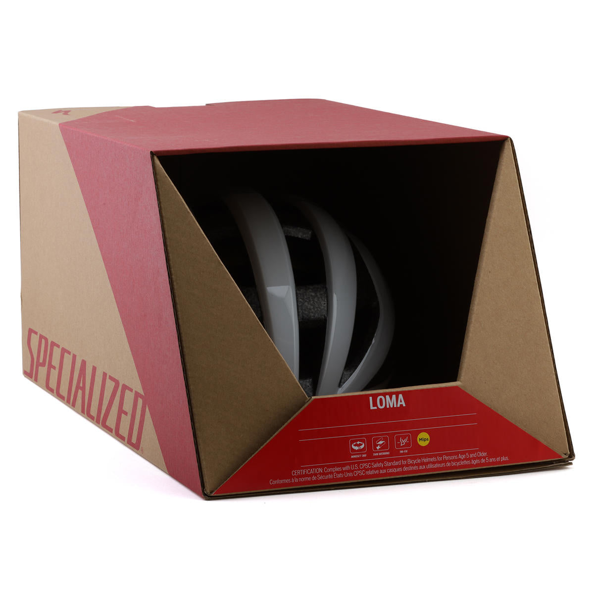 Specialized loma helmet white l