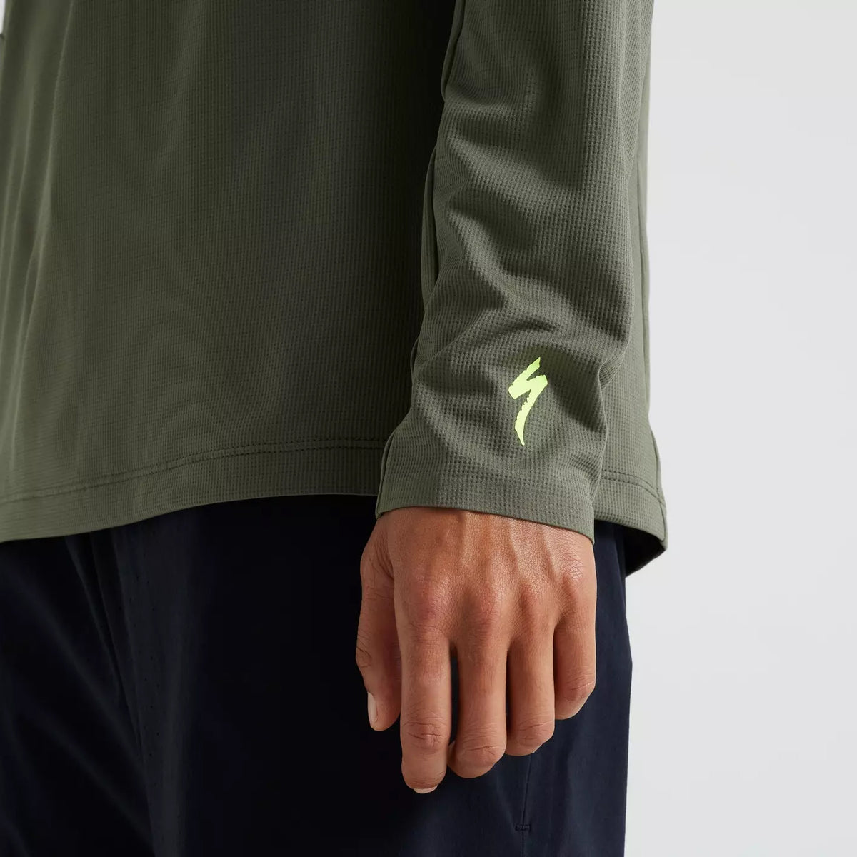 Specialized gravity training jersey ls wmn oak green s