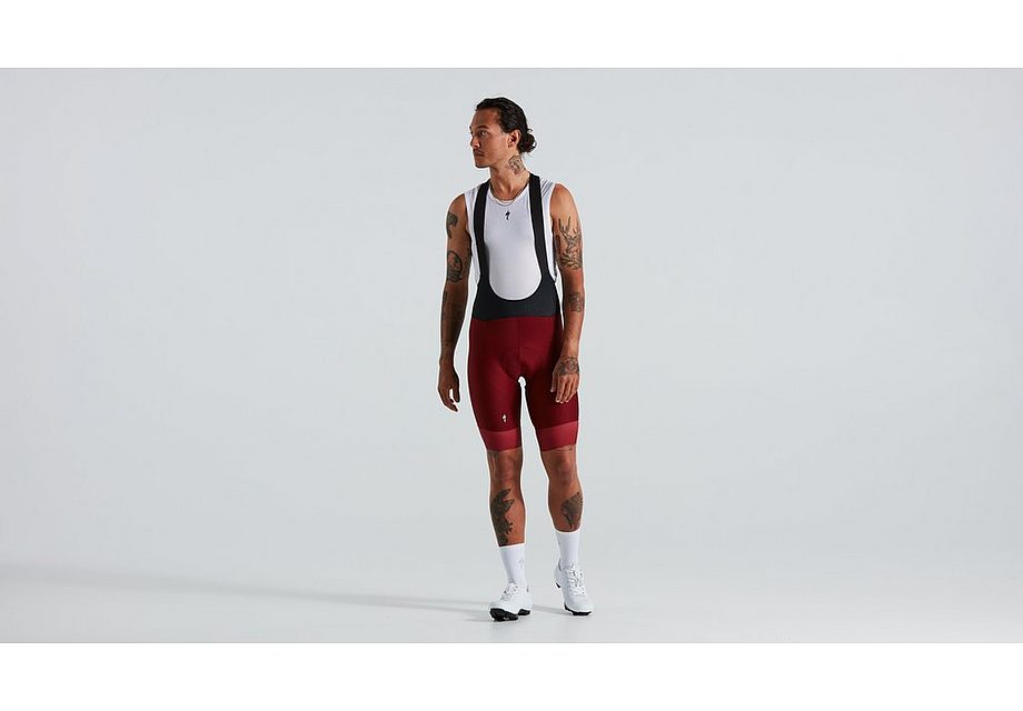 Specialized sl r bib short maroon m