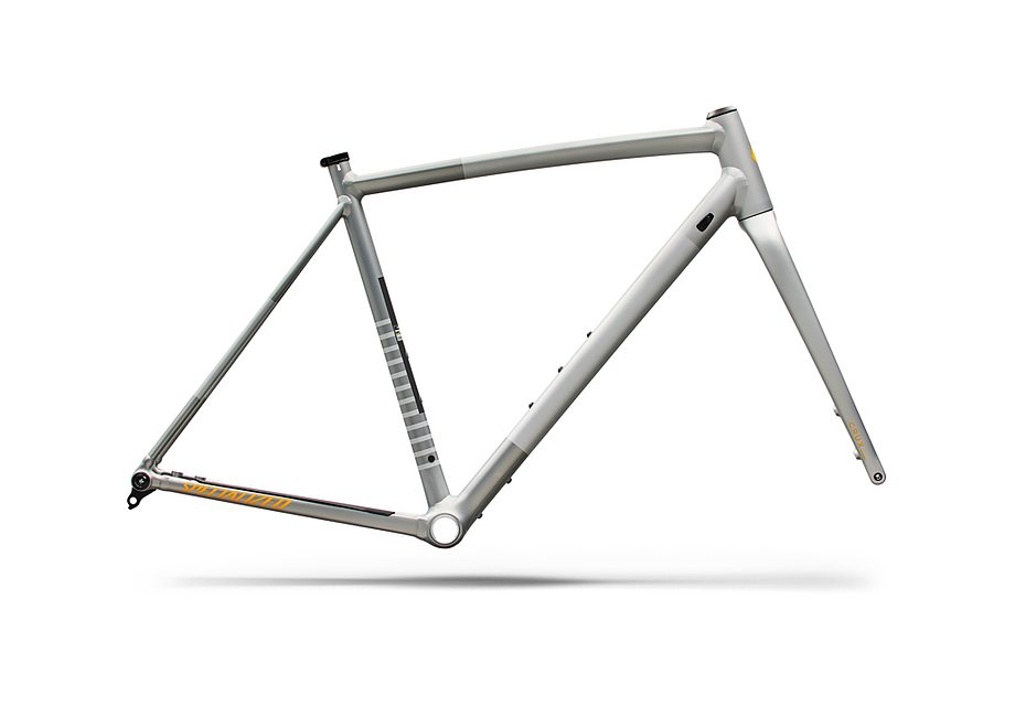 Specialized Crux Ds-Works Frmset Shadow Silver/California Sunshine 54