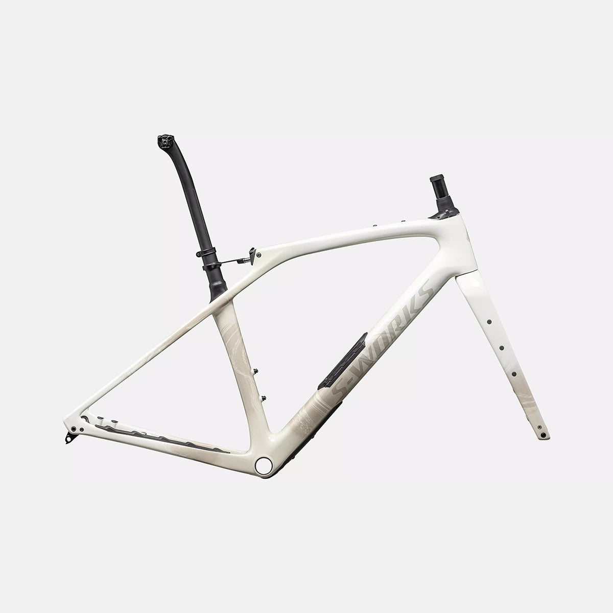 Specialized diverge str S-Works frmset gloss dune/white birch/pearl 54