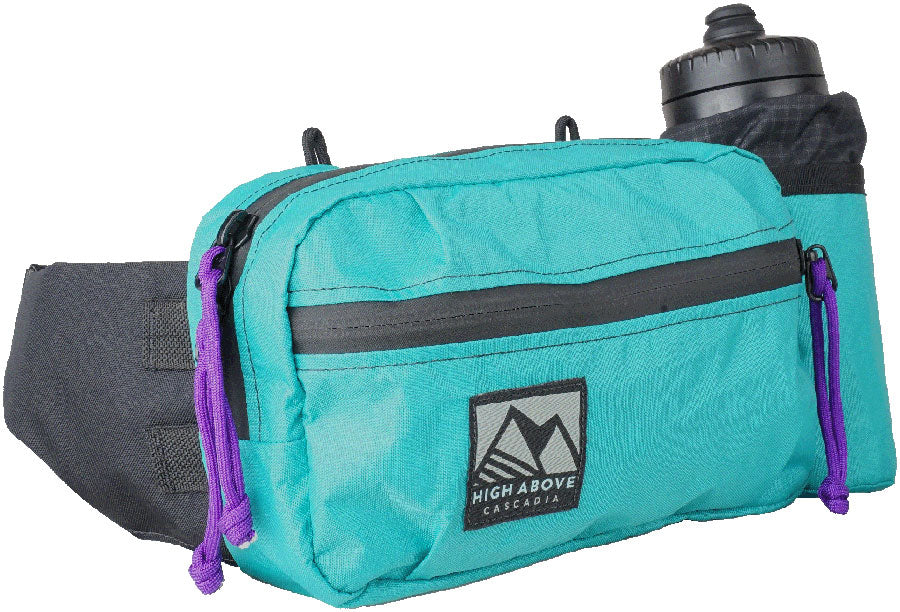 High Above The Lookout Lumbar Pack - Teal