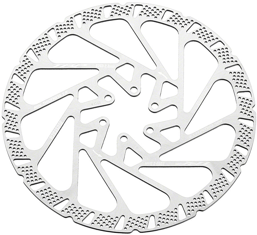 TRP S05E Race Disc Brake Rotor - 203mm 6-Bolt 2.3mm Rust Blocker Treatment