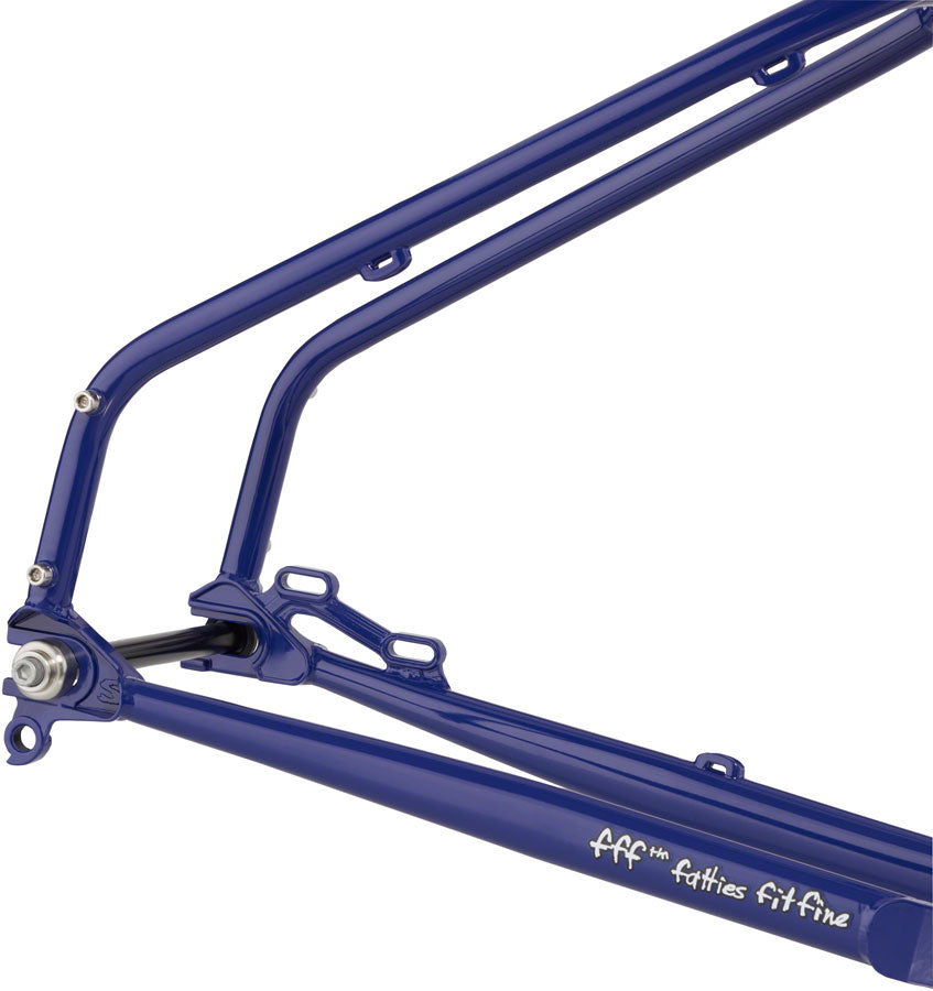 Surly Grappler Frameset - 27.5 Steel Subterranean Homesick Blue X-Large