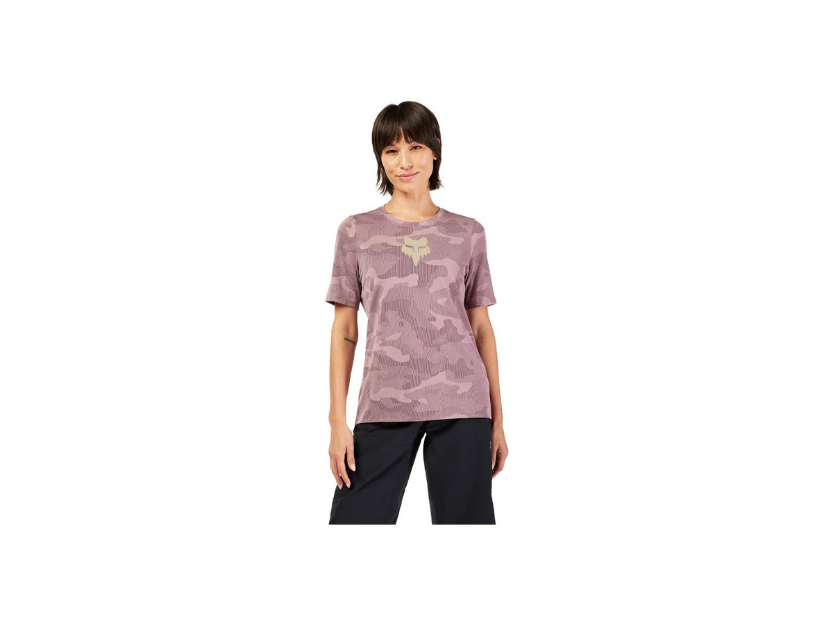Jersey Fox Racing 25 Ranger Short Sleeve Women Large Plum