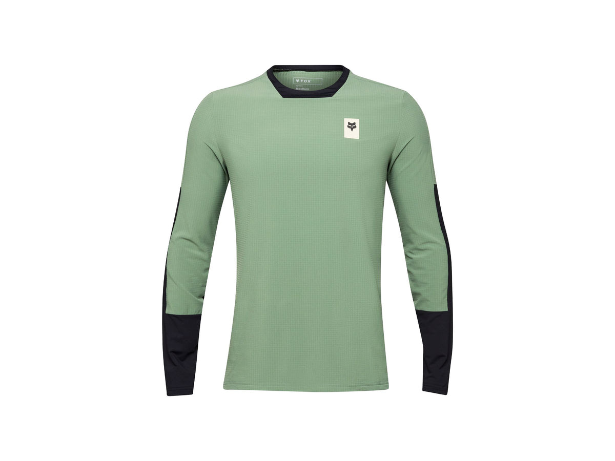 Jersey Fox Racing 24 Defend Thermal Large Green