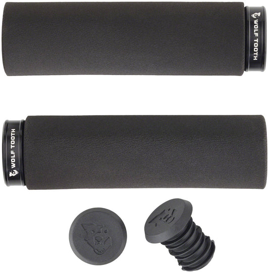 Wolf Tooth Fat Paw Lock-on Grips - Black/Black