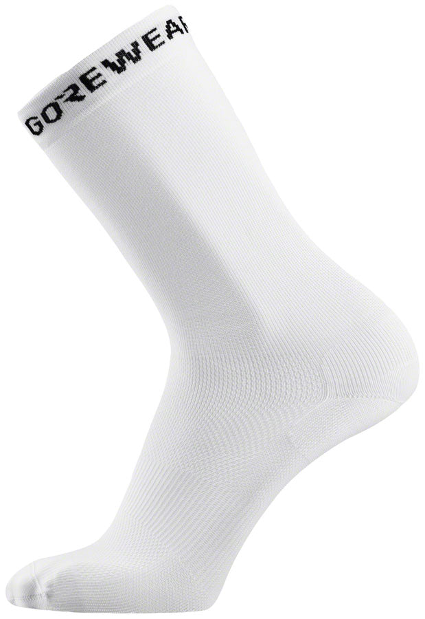 Gorewear Essential Socks - White Mens Performance Cycling Socks