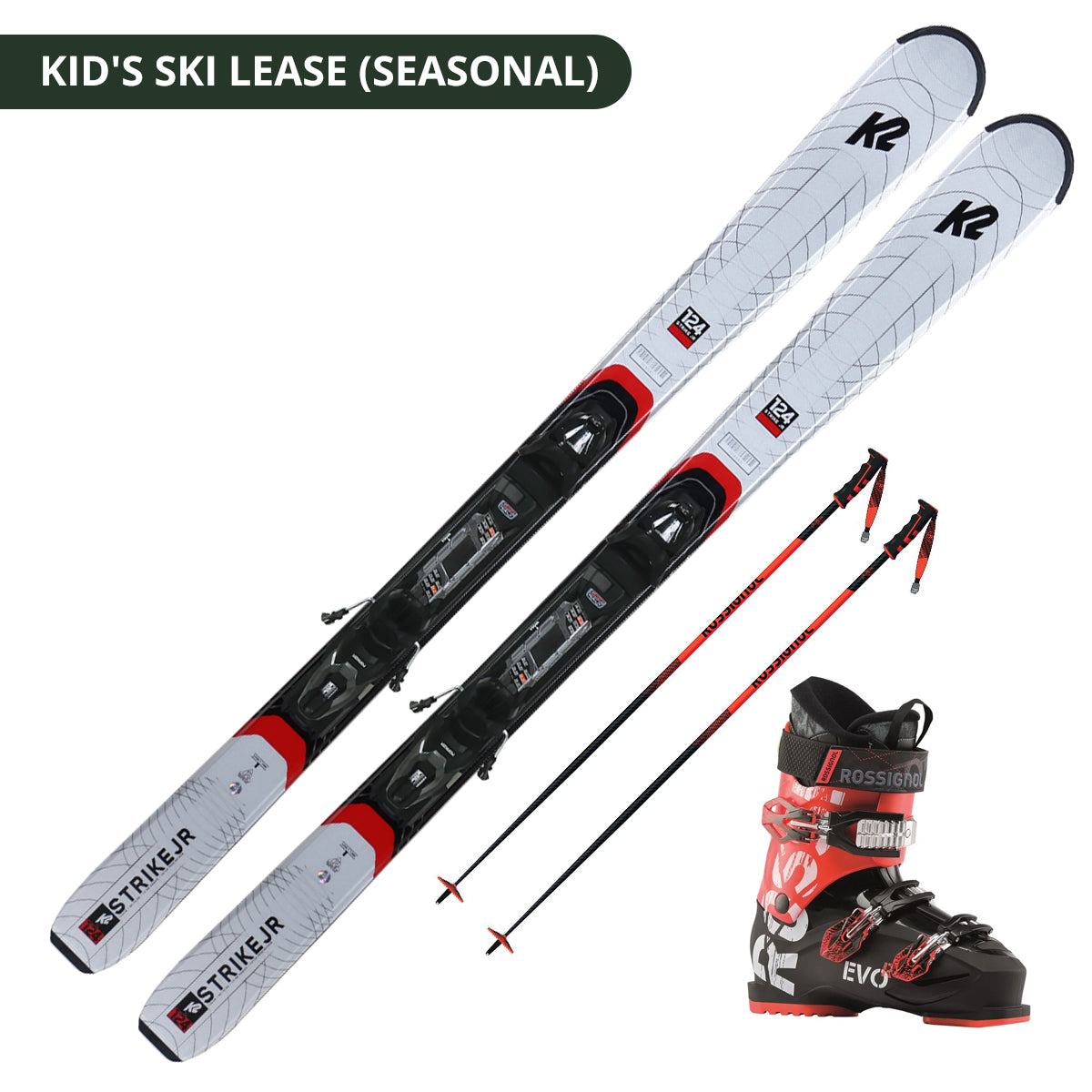 Seasonal Kid's Ski Lease