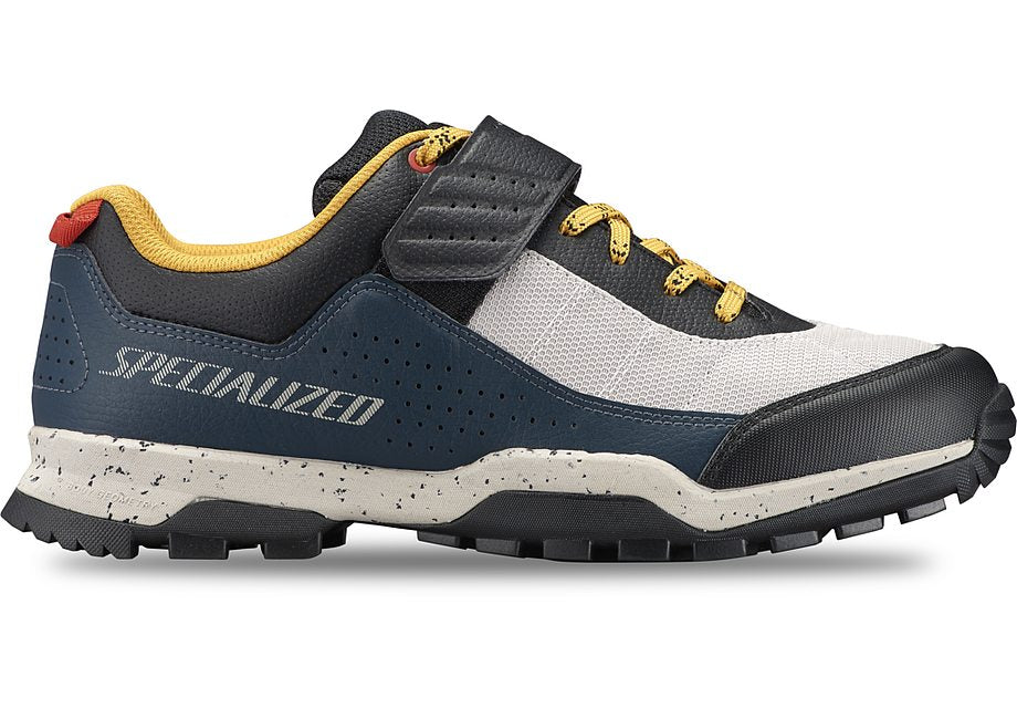 Specialized rime 1.0 shoe cast blue/white mountains/brassy yellow 49