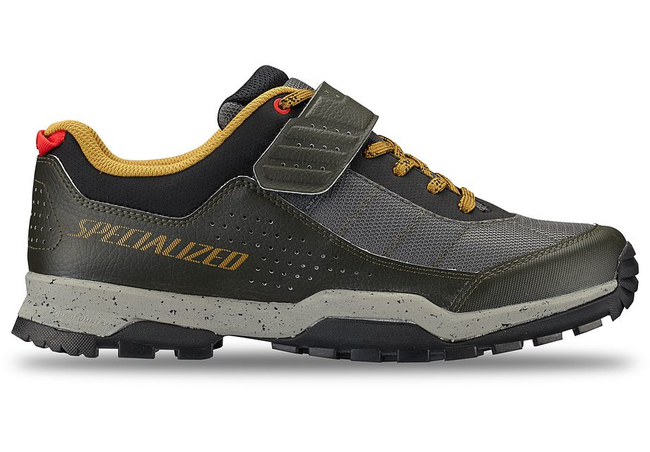 Specialized rime 1.0 shoe dark moss green/harvest gold 36