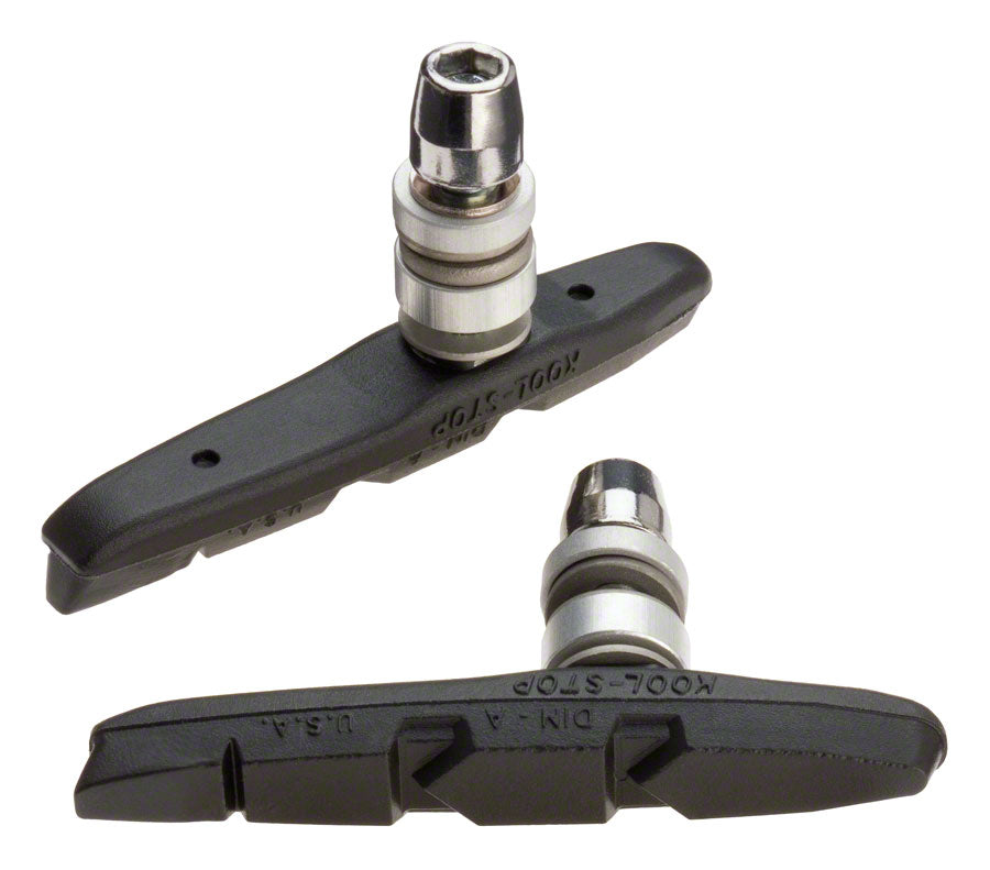 Kool-Stop Thinline Brake Shoe Threaded Post for Linear Pull Black