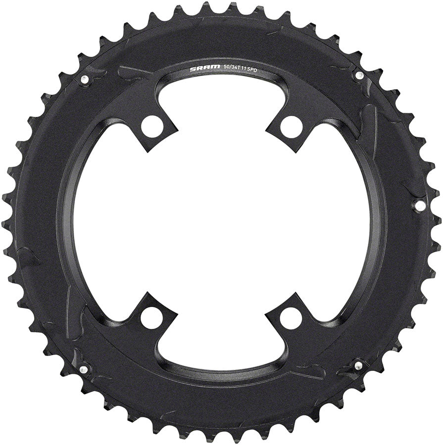 SRAM 11-Speed 50t 110mm Asymmetric Chainring Black