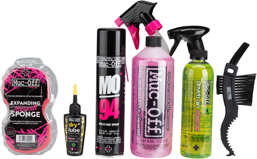 Muc-Off Ebike Essentials Kit Clean Protect & Lube