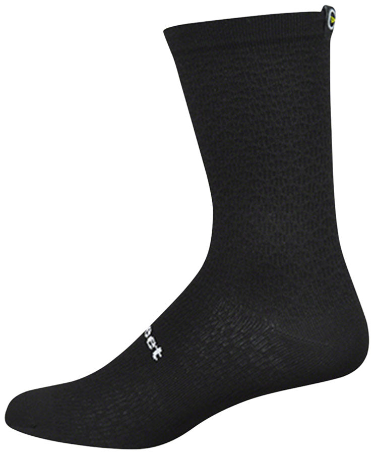DeFeet Evo 6" Mont Ventoux Socks Black L Pair