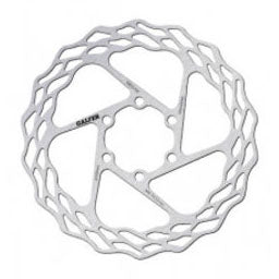 Galfer 140mm Rotor 6-Bolt 1.8mm Wave Road Silver