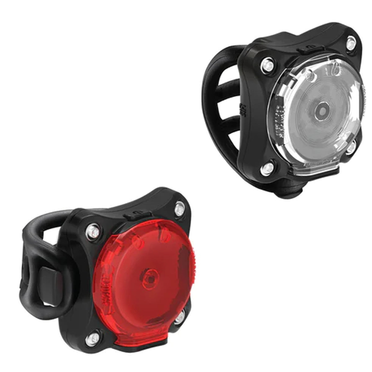 Lezyne Zecto Drive 250+ / Zecto Drive 200+ Headlight and Taillight Set Black