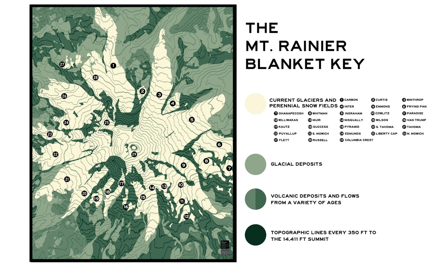 The Mt. Rainier Forest Blanket