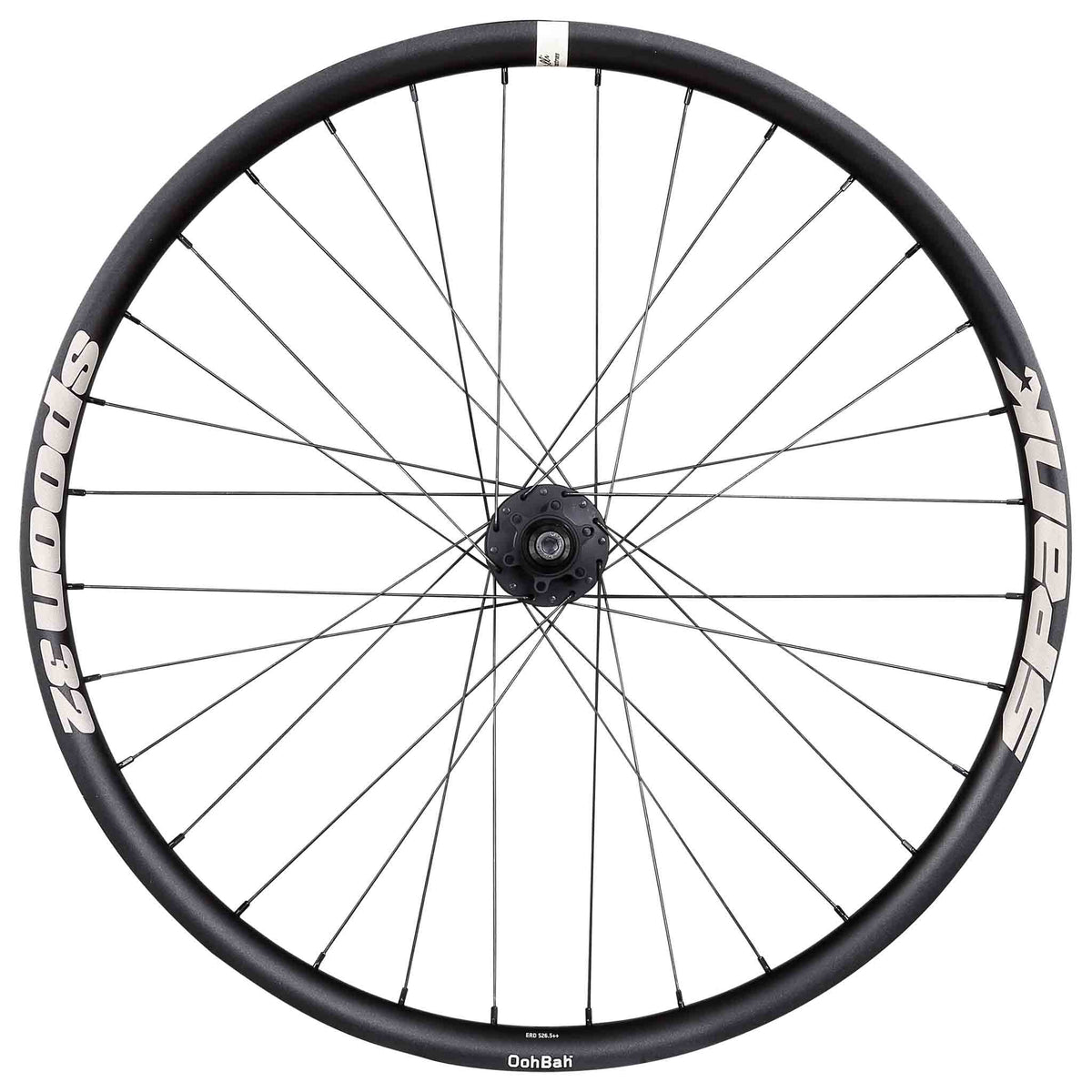 Spank Spoon 32 26" Rear Wheel 135mm BO 32h - Black