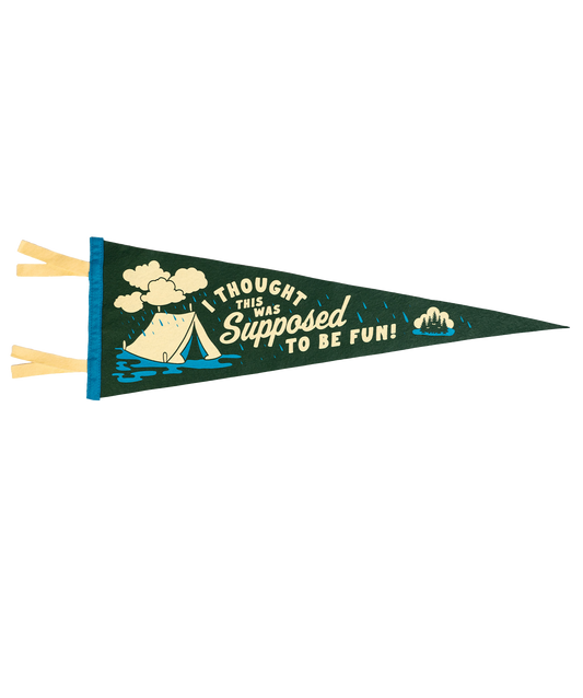 I Thought This Was Supposed To Be Fun Pennant • Kelle Hampton x Oxford Pennant-Goodwynn's