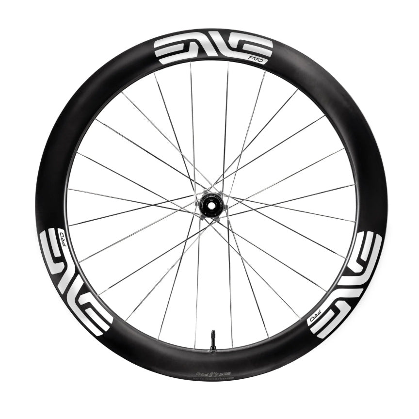 ENVE Composites SES 4.5 Pro Front 700c12x100 CL Black/White Decal-Goodwynn'sGoodwynn's