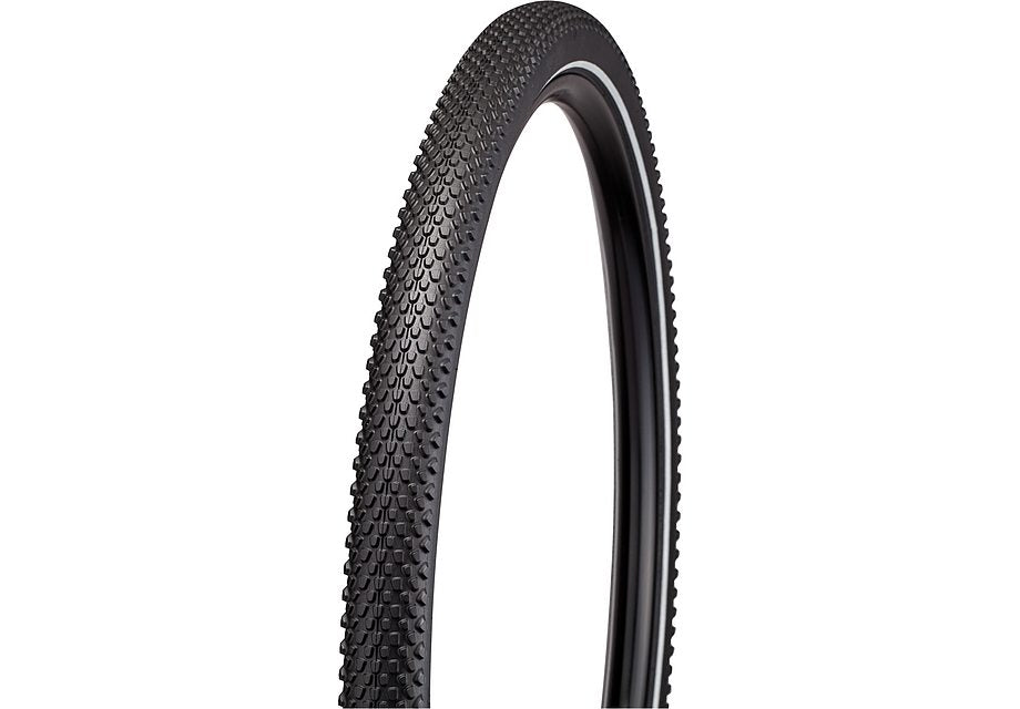 Specialized hemisphere flat resistant wirebead rfl tire black 700 x 51c-Goodwynn'sGoodwynn's