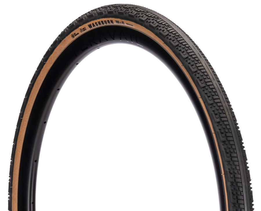 Teravail Washburn Tire - 700 x 45 Tubeless Folding Tan Light Supple Fast Compound-Goodwynn'sGoodwynn's