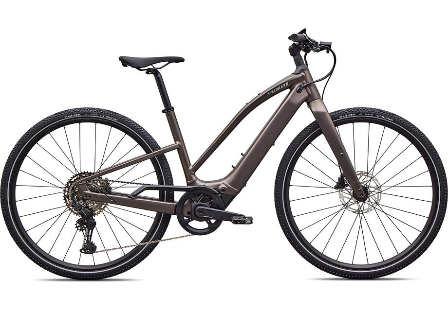 2026 Specialized Vado Sl 4.0 Step Through 2 Bike Satin Gun Metal / Agave Grey Frost Reflective S-Goodwynn'sGoodwynn's