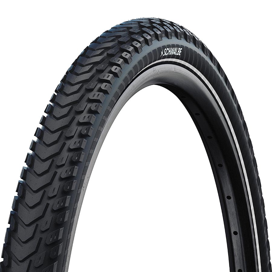 Schwalbe Marathon Mondial Hybrid Tire 700x50C Folding Clincher Addix V-Guard 67TPI Black-Goodwynn'sGoodwynn's