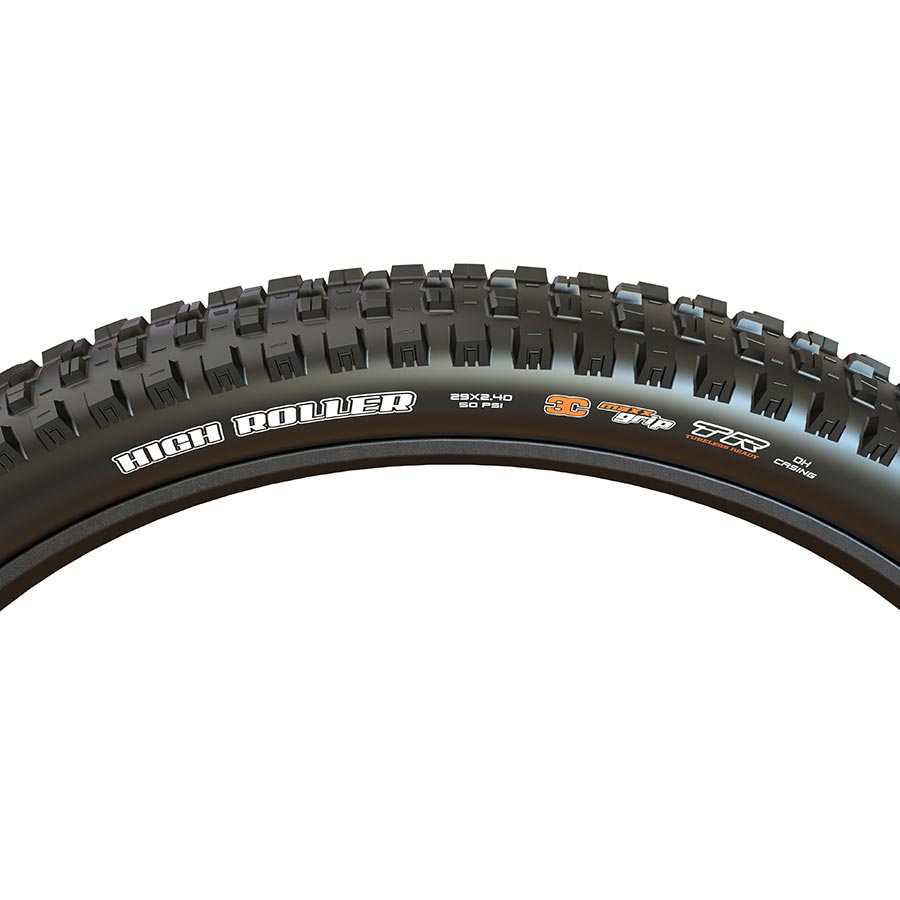 Maxxis High Roller III Tire - 27.5 x 2.4 Tubeless Folding BLK 3C MaxxGrip DH-Goodwynn'sGoodwynn's