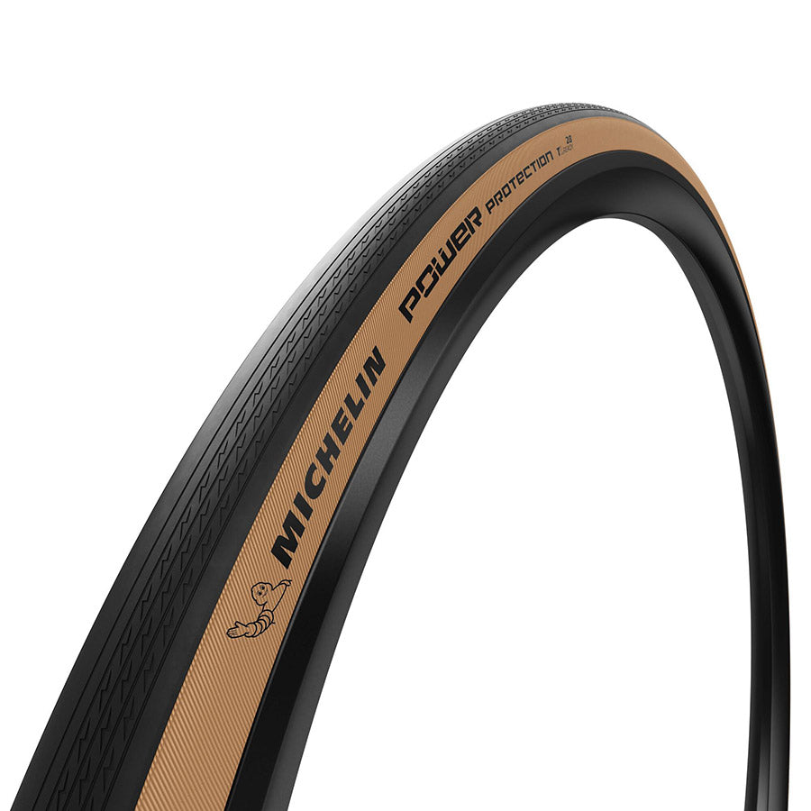 Michelin POWER PROTECTION Road Tire 700x32C Folding Tubeless Ready MAGI-X 3x120 Tanwall-Goodwynn'sGoodwynn's