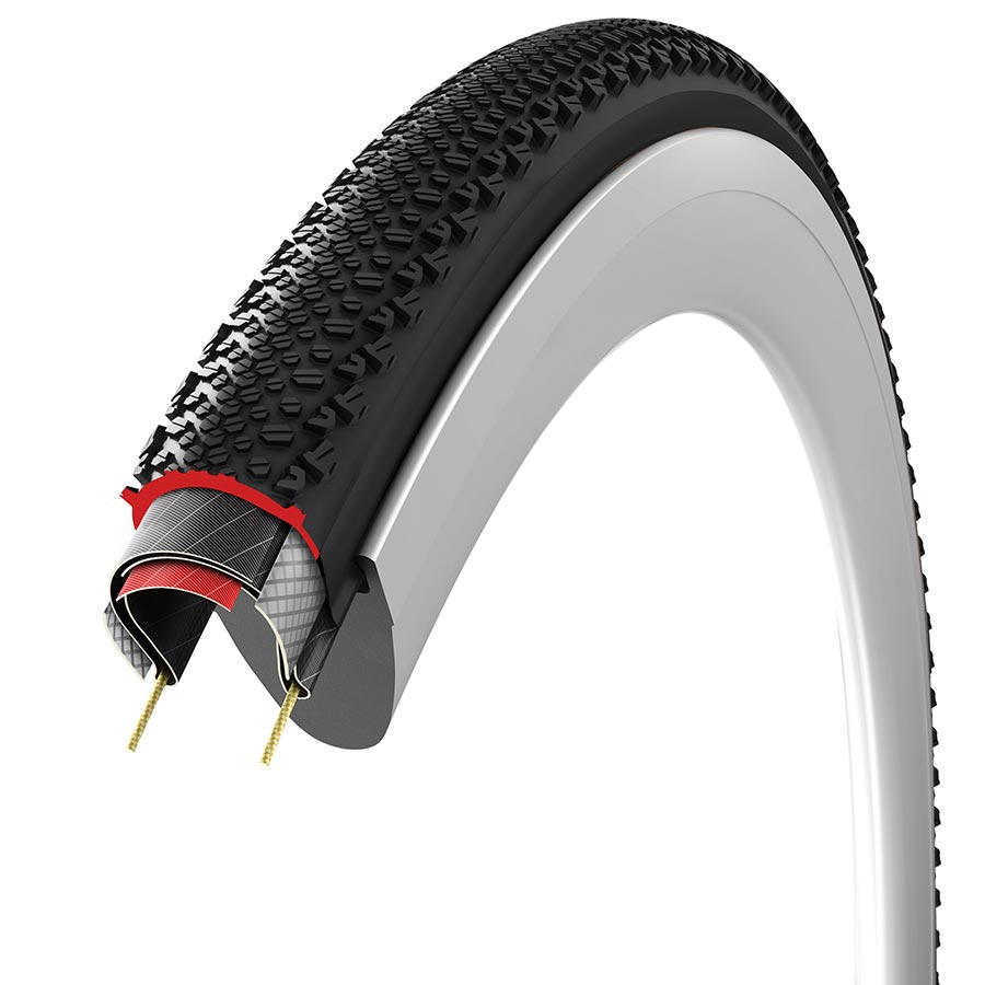 Vittoria Terreno T50 Mixed Tire - 700 x 40 Tubeless Folding BLK Gravel Endurance Graphene G2.0-Goodwynn'sGoodwynn's