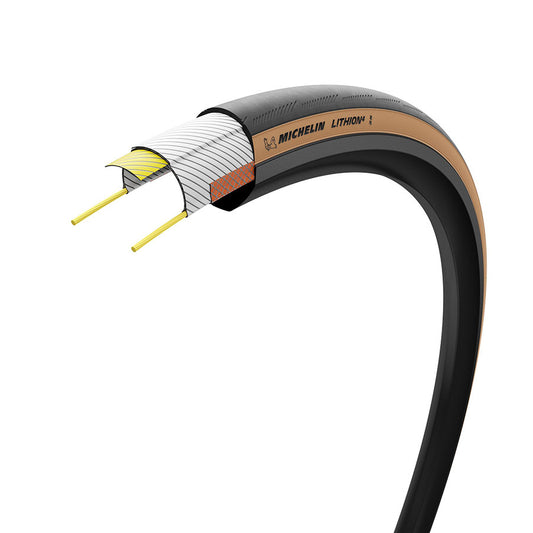 Michelin Lithion 4 Classic TS Road Tire 700x28C Folding Clincher MAGI-X Tanwall-Goodwynn's