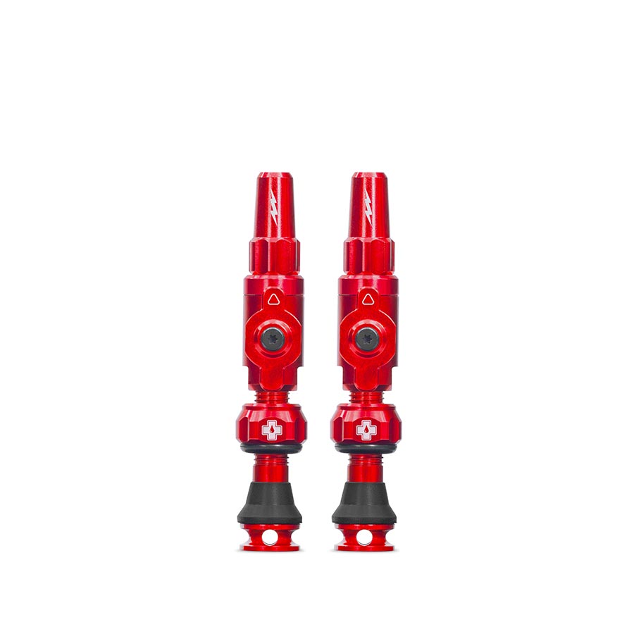 Muc-Off Big Bore Hybrid Tubeless Valve 60mm Pair - Red-Goodwynn'sGoodwynn's