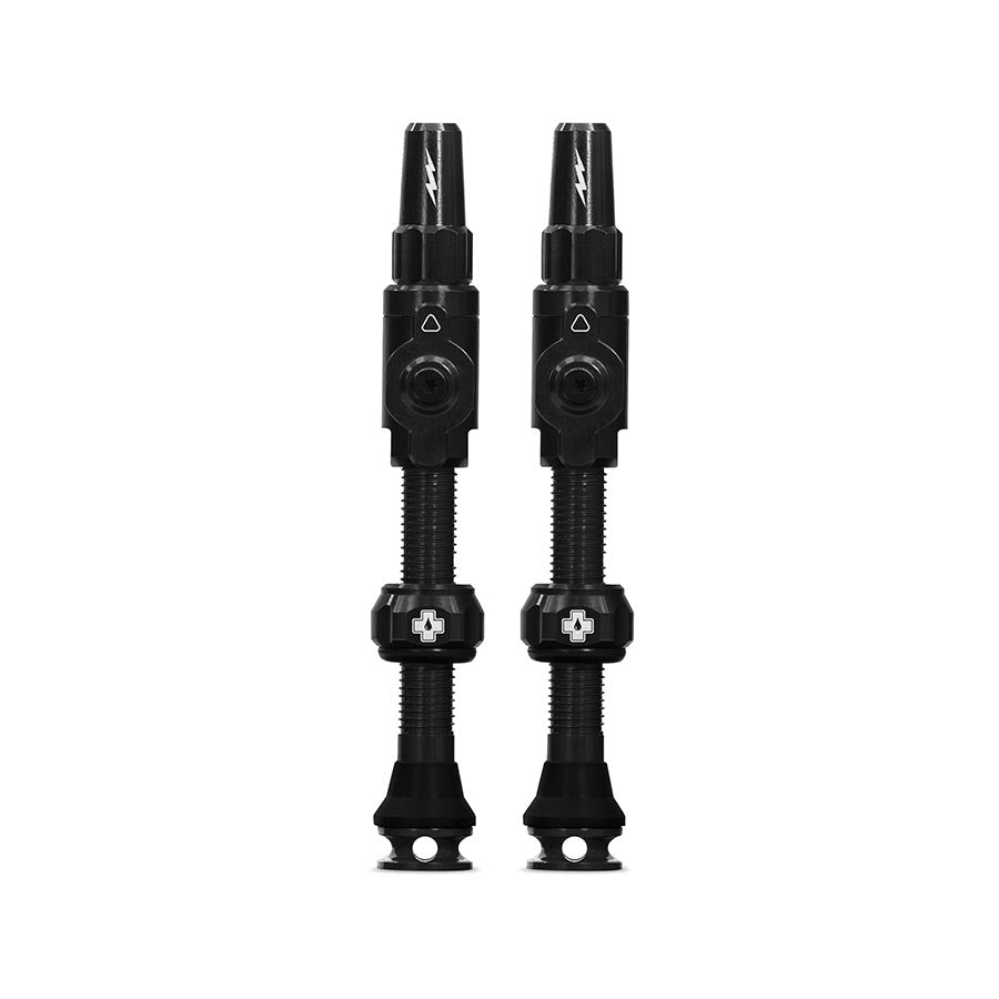 Muc-Off Big Bore Hybrid Tubeless Valve 75mm Pair - Black-Goodwynn'sGoodwynn's