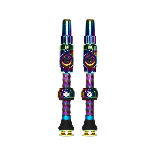 Muc-Off Big Bore Hybrid Tubeless Valve 75mm Pair - Iridescen-Goodwynn's