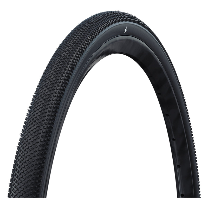 Schwalbe G-One Allround Hybrid Tire 700x35C Folding Tubeless Ready Addix Green RaceGuard 67TPI Black-Goodwynn'sGoodwynn's