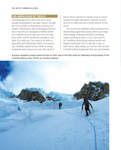 Mountaineers Books - Glacier Climbing & Crevasse Rescue