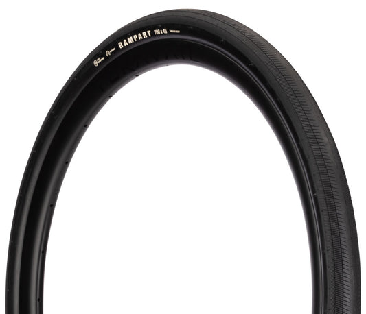 Teravail Rampart Tire - 700 x 45 Tubeless Folding BLK Durable Fast Compound-Goodwynn's
