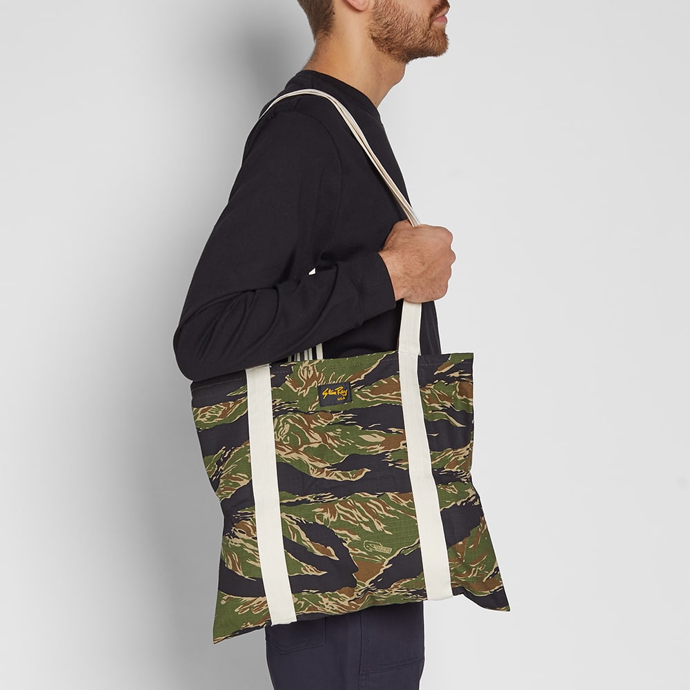 9079 TOTE BAG GREEN TIGER CAMO RIPSTOP-Goodwynn'sGoodwynn's
