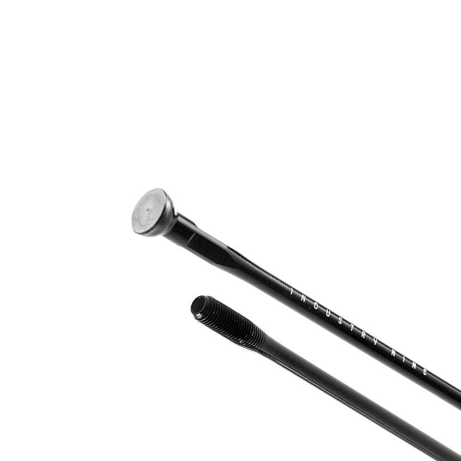 Industry Nine I9 Aluminum Black Spokes  0.114-0.106 Length: 280-Goodwynn'sGoodwynn's