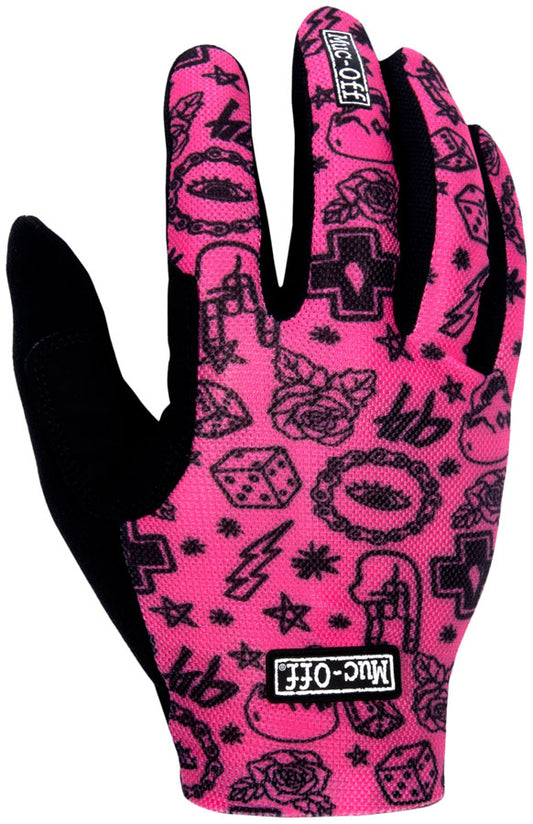 Muc-Off Summer Lightweight Mesh Rider Gloves - Pink Large-Goodwynn's