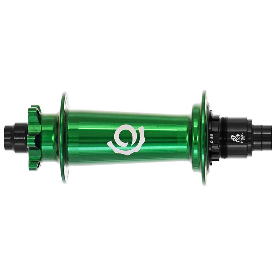 Industry Nine Hydra Classic Boost 6B Disc Hub Rear 28H 12mm TA 148mm Shimano Micro Spline Green-Goodwynn'sGoodwynn's