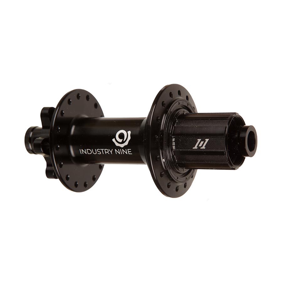 Industry Nine 1/1 Classic DH157 6B Disc Hub Rear 32H 12mm TA 157mm Shimano Road 10/ MTB 11 Black-Goodwynn'sGoodwynn's