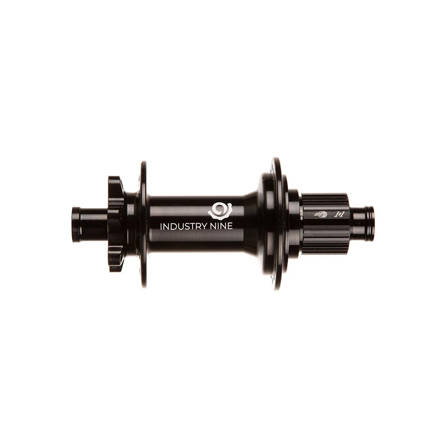 Industry Nine 1/1 Classic DH157 6B Disc Hub Rear 32H 12mm TA 157mm Shimano Micro Spline Black-Goodwynn'sGoodwynn's