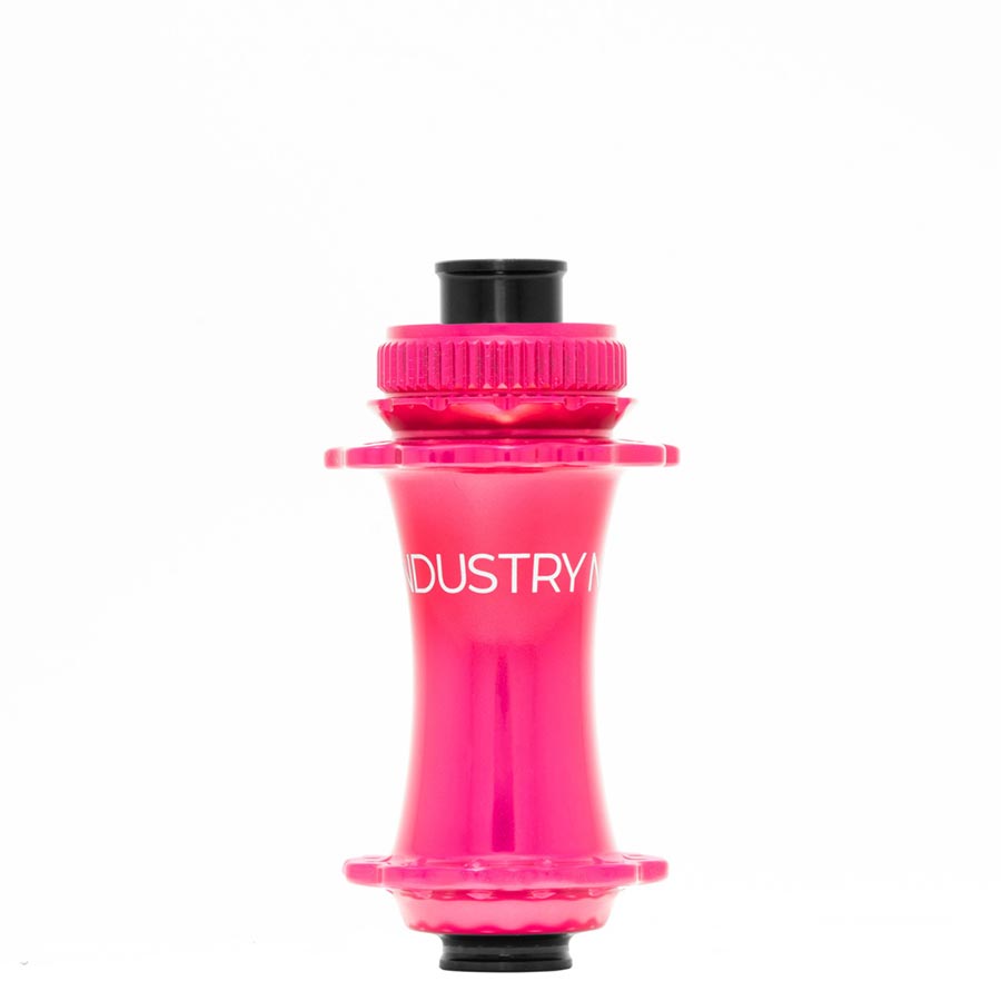 Industry Nine Solix M Classic Front Disc Hub Front 24H 15mm TA 110mm Boost Pink-Goodwynn'sGoodwynn's