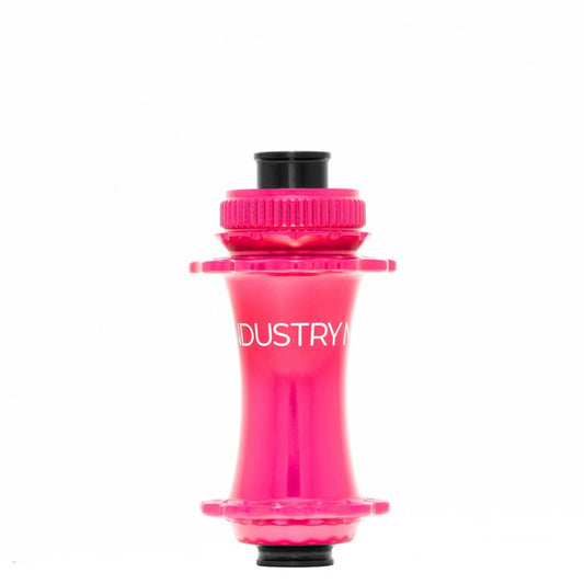 Industry Nine Solix M Classic Front Disc Hub Front 24H 15mm TA 110mm Boost Pink-Goodwynn's