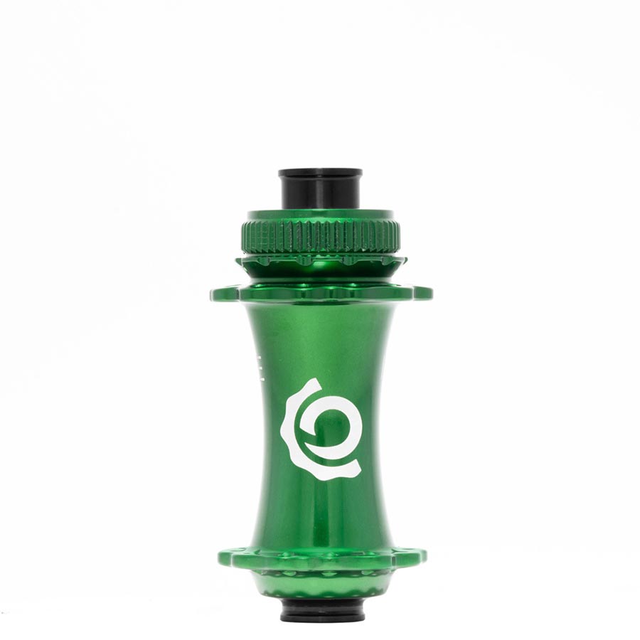 Industry Nine Solix M Classic Front Disc Hub Front 24H 15mm TA 110mm Boost Green-Goodwynn'sGoodwynn's